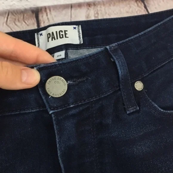 UEC Verdugo style Paige boyfriend cropped jeans size28 - Picture 7 of 14